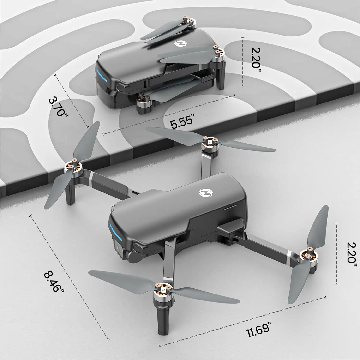 Holy Stone HS360S Drone with 4K UHD Camera for Adults Beginner - 71igsvwmmnl._ac_sl1500_